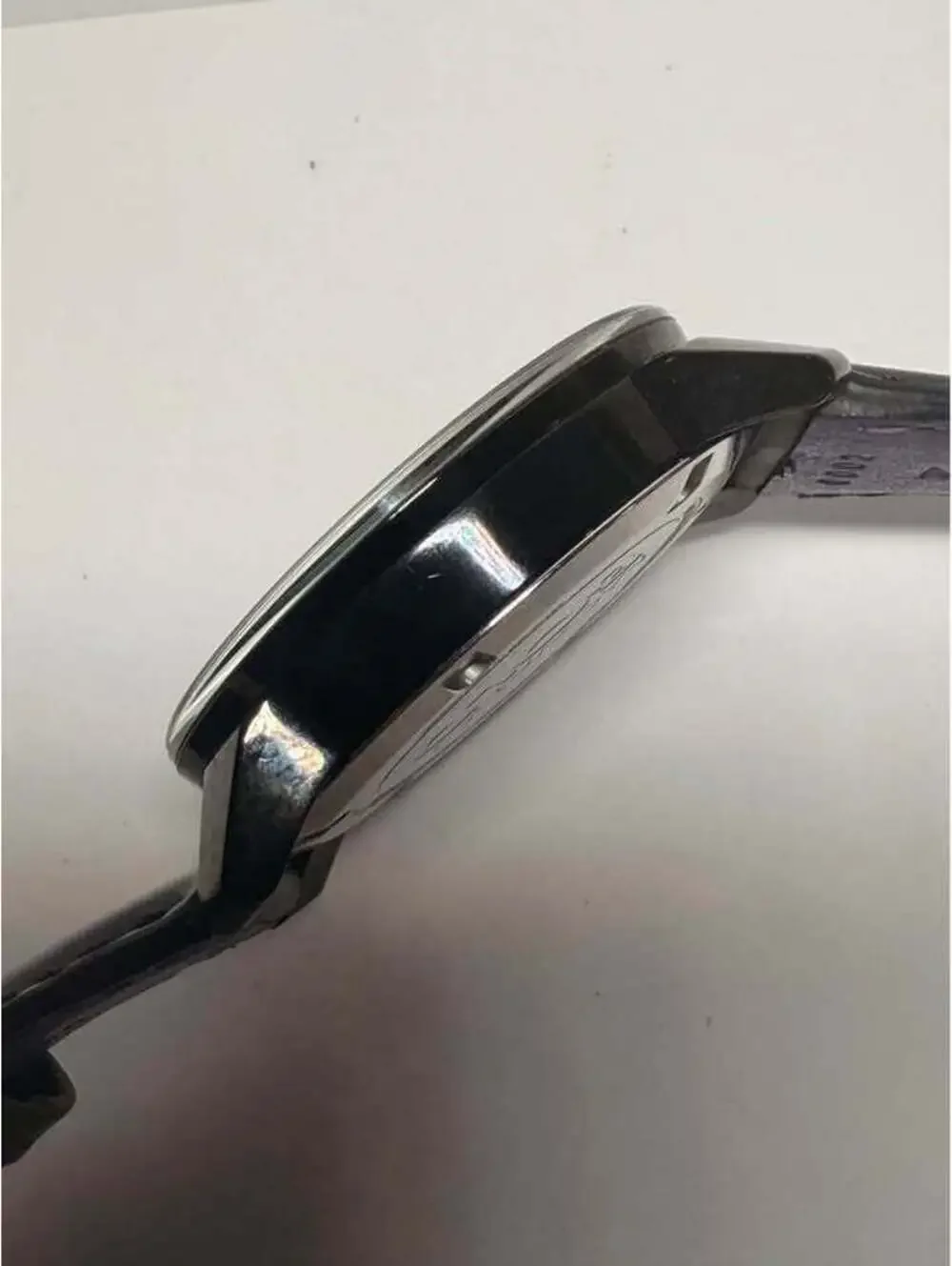 Movado Bold Black Watch Blue Starry Night Dial